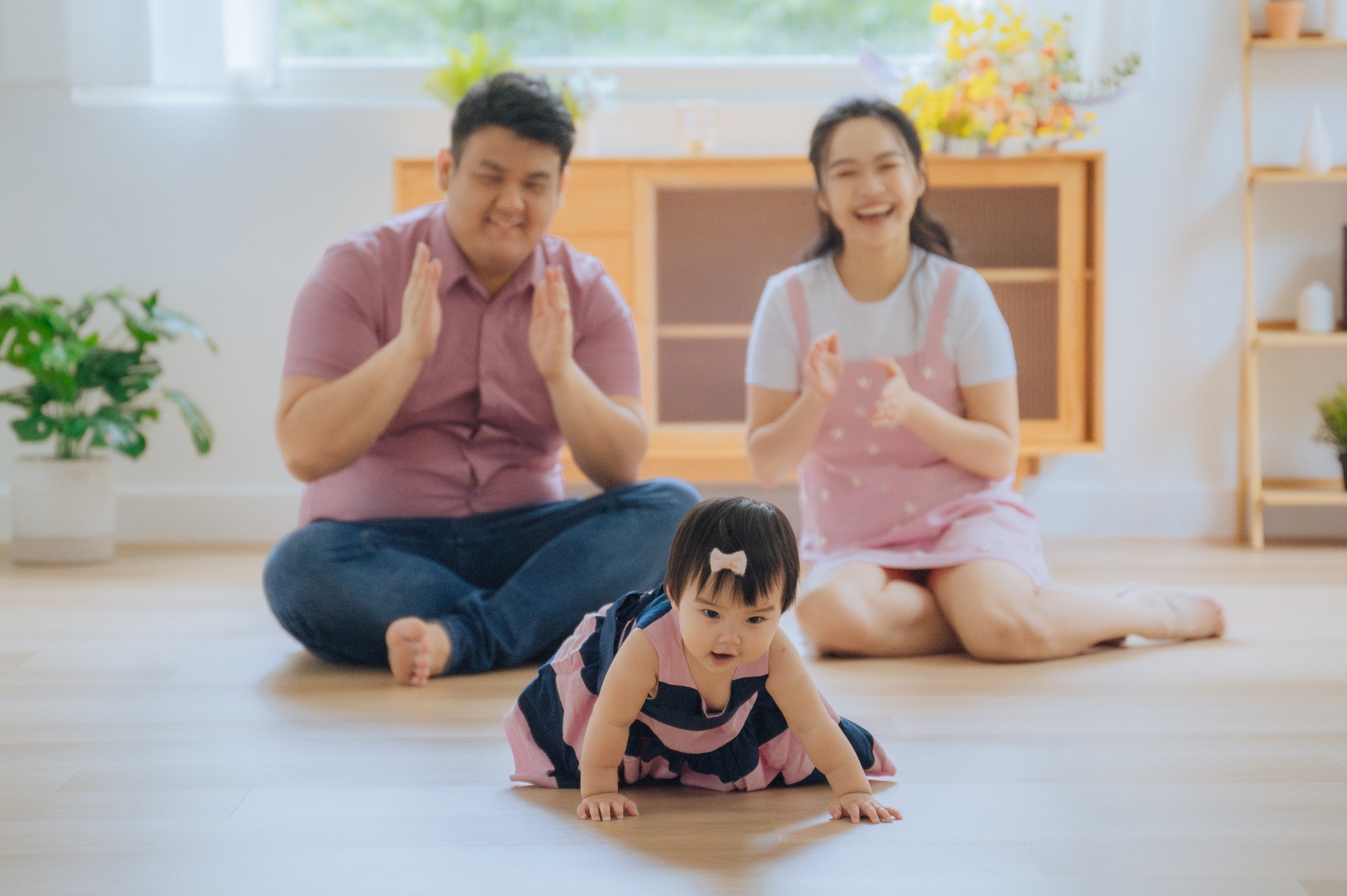 全家福攝影作品：寶寶成長紀錄