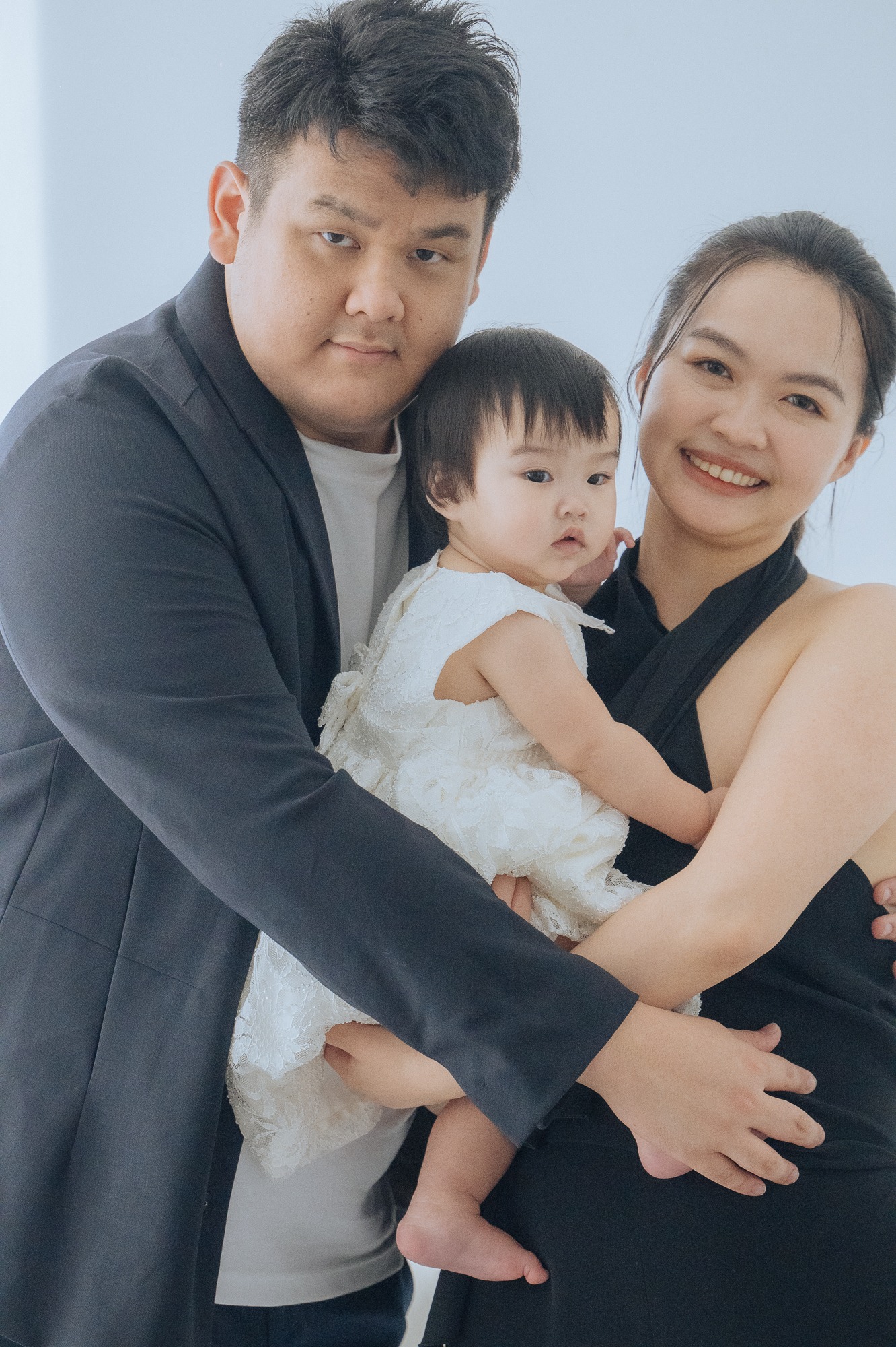 全家福攝影作品：溫馨家庭合影