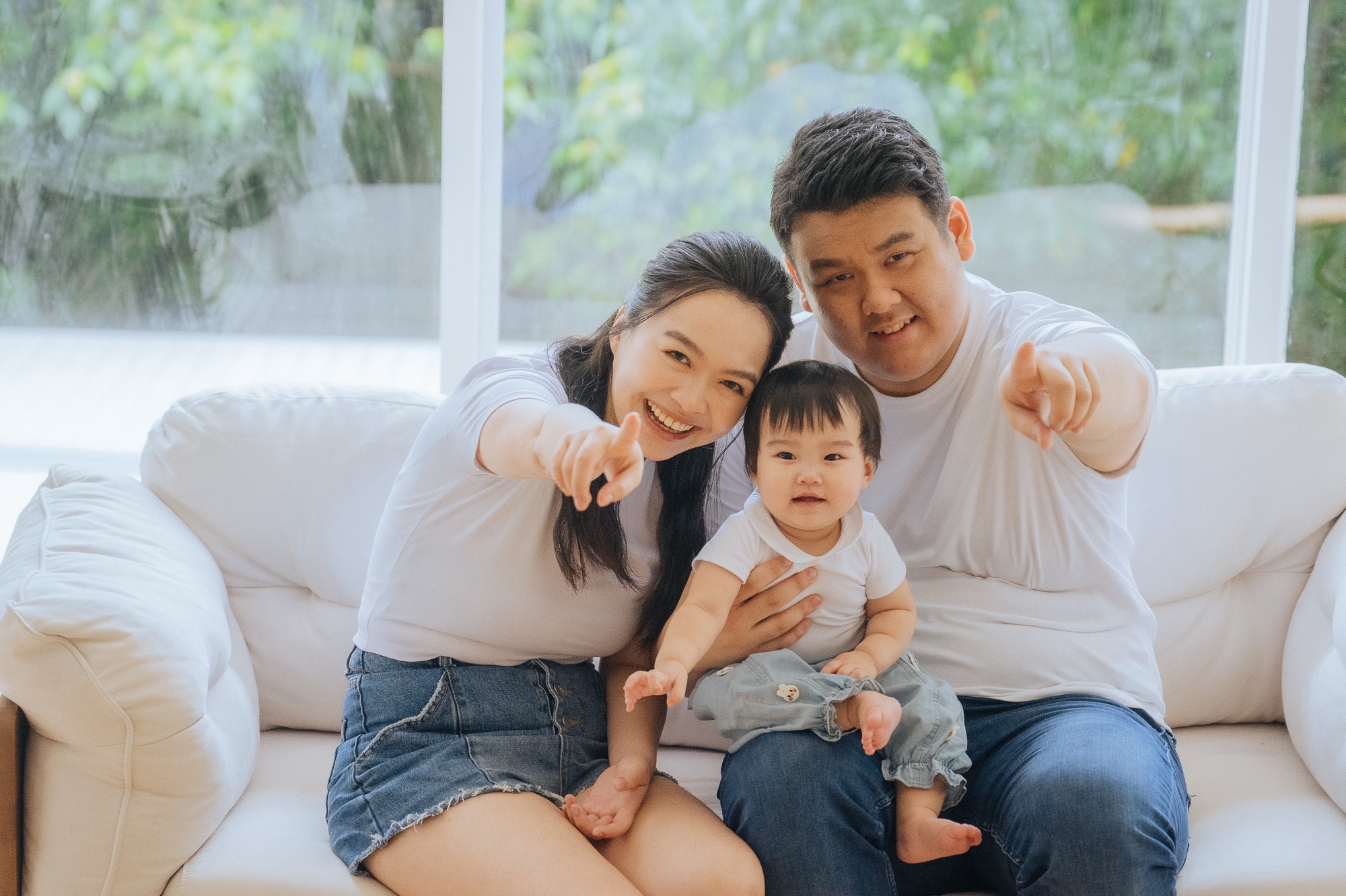 全家福攝影作品：一家人的俏皮時光