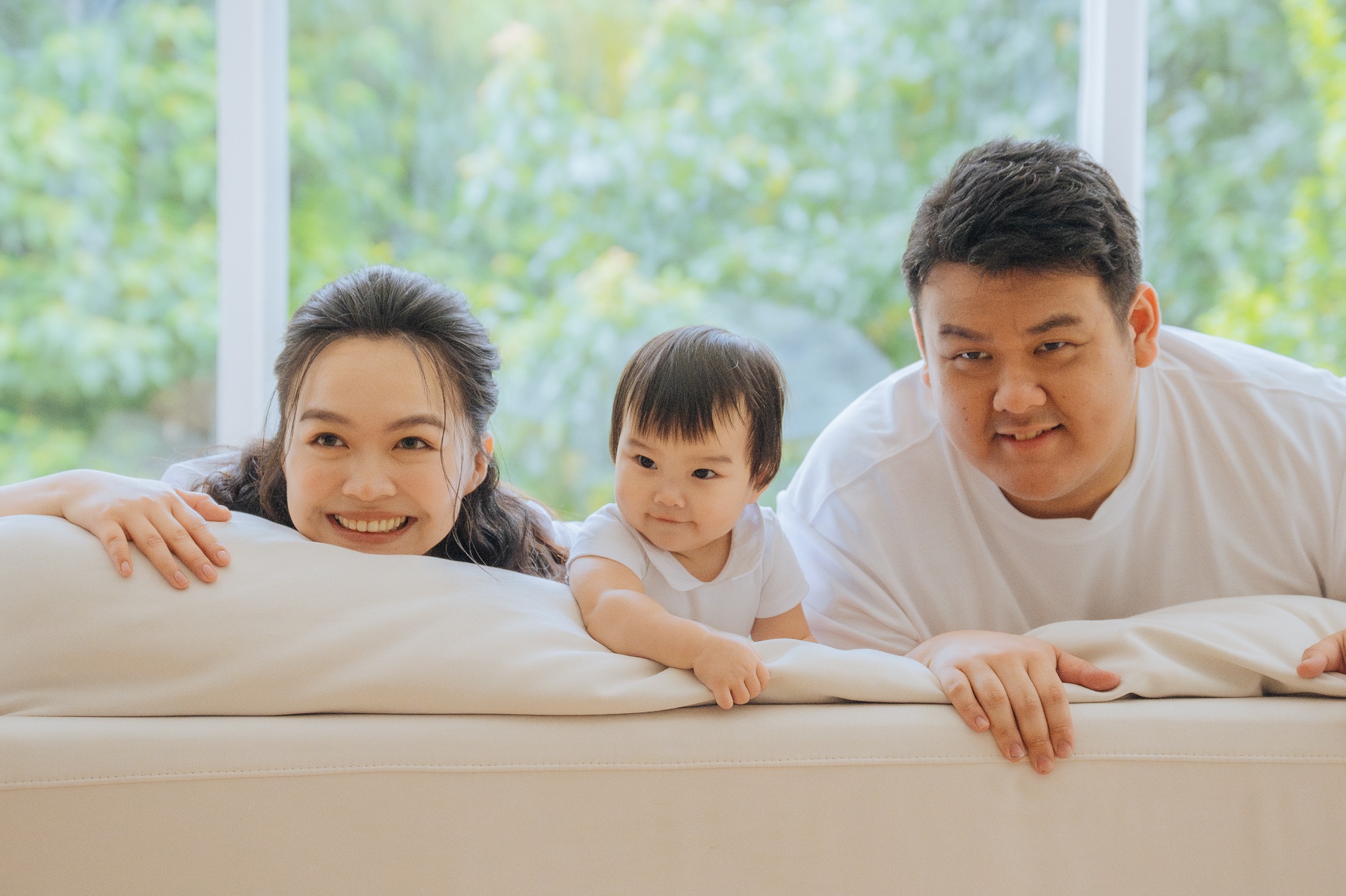 全家福攝影作品：溫馨家庭合影